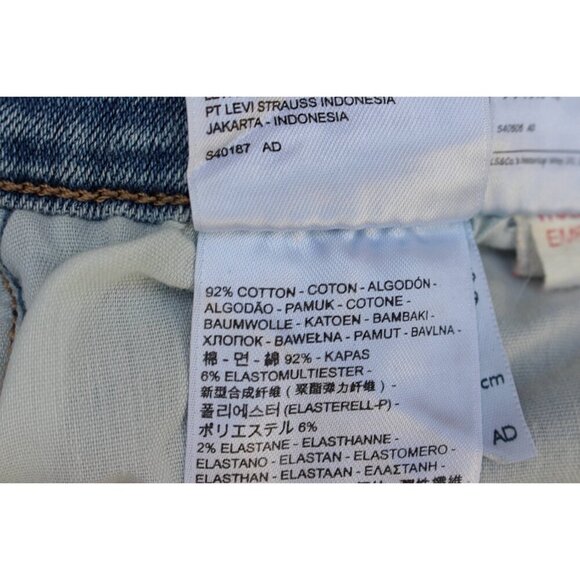 Levi's Mile High Cutoff Shorts - sz 31 - True Cutoff Jeans, 6" ins,, 70s Style! - Picture 7 of 7